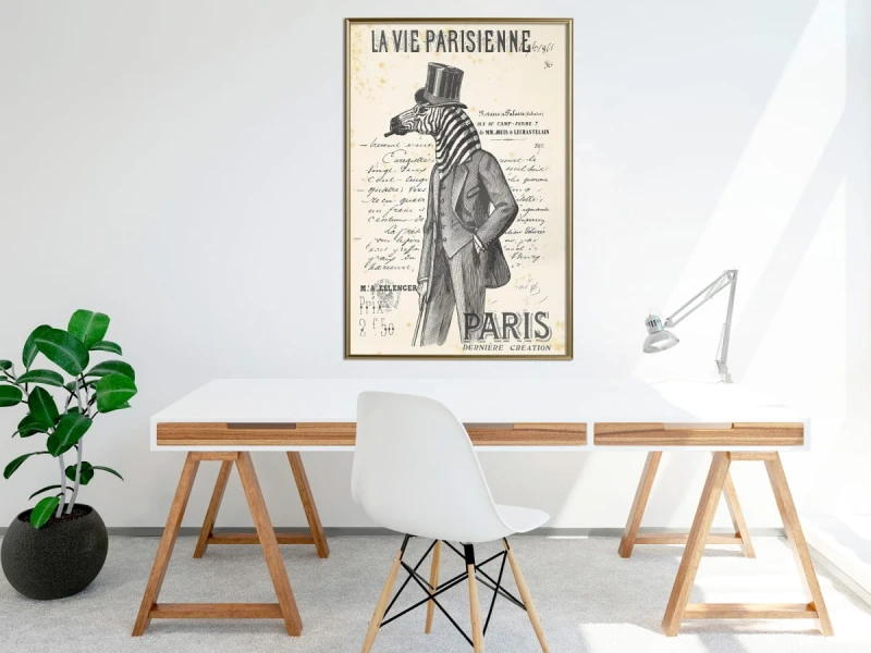 Plakat - Paryskie Życie