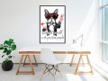 Plakat - Pozytywny buldog