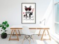 Plakat - Pozytywny buldog