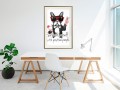 Plakat - Pozytywny buldog