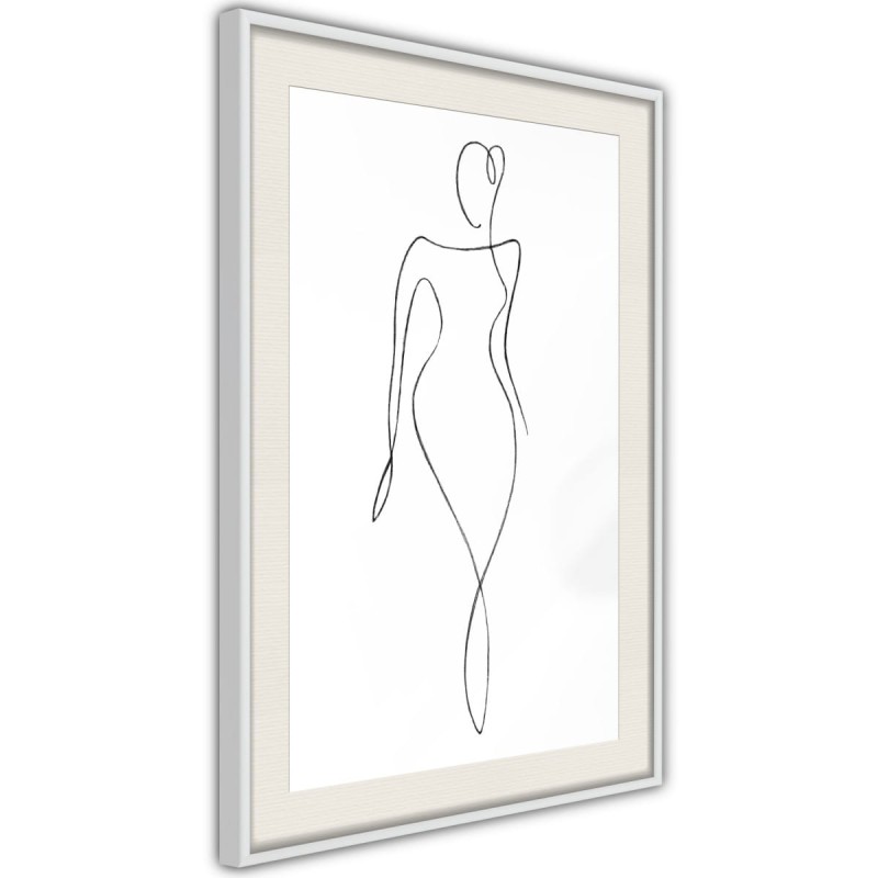 Plakat - Nienaganna figura