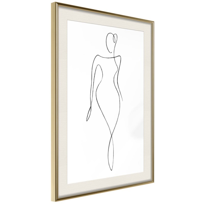 Plakat - Nienaganna figura