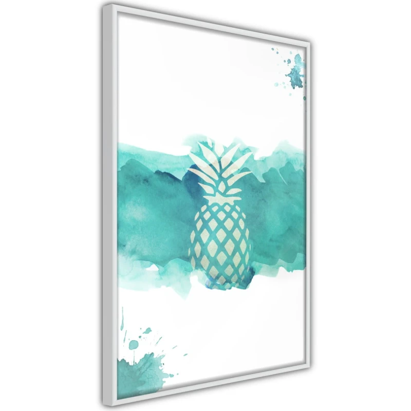 Plakat - Pastelowy ananas