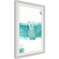 Plakat - Pastelowy ananas