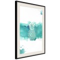 Plakat - Pastelowy ananas
