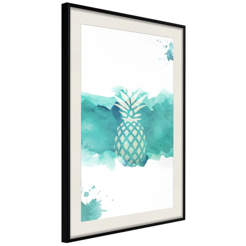 Plakat - Pastelowy ananas