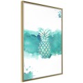 Plakat - Pastelowy ananas