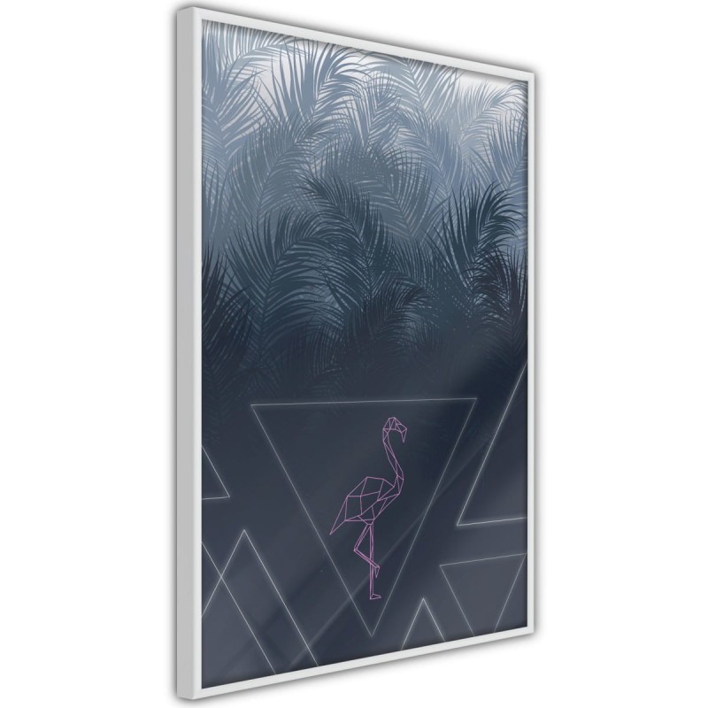 Plakat - Geometryczna dżungla