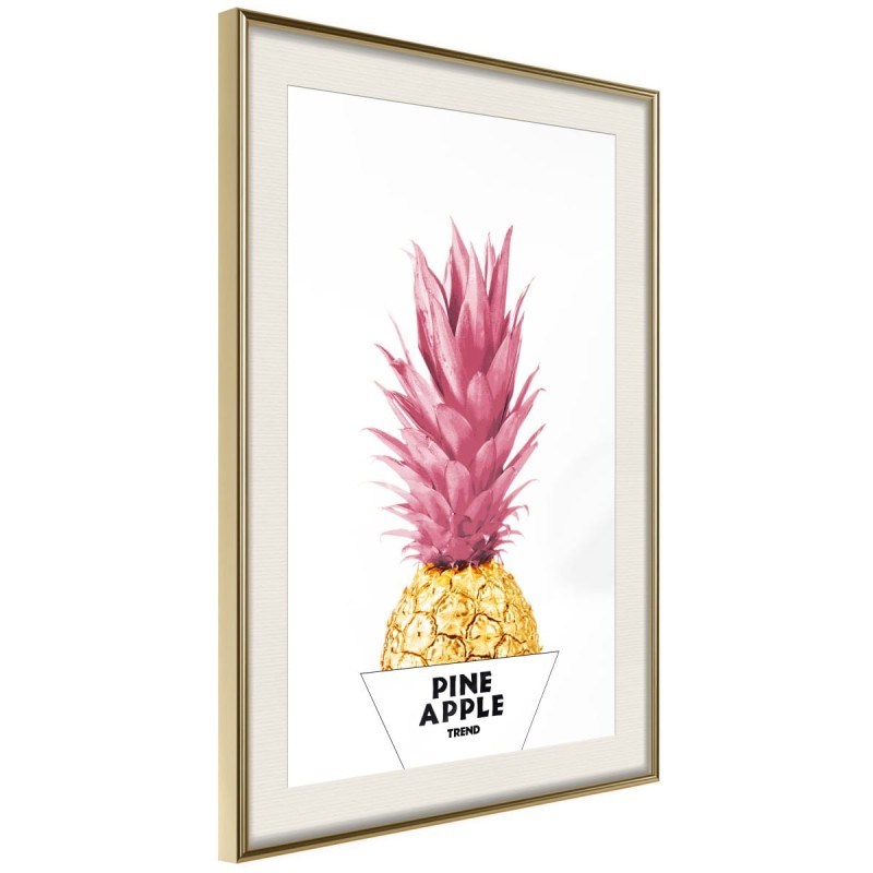 Plakat - Modny ananas