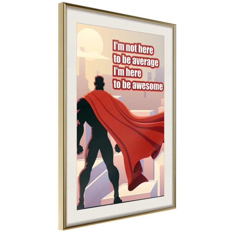 Plakat - Bądź swoim własnym superbohaterem