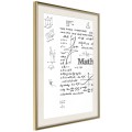 Plakat - Wzory matematyczne