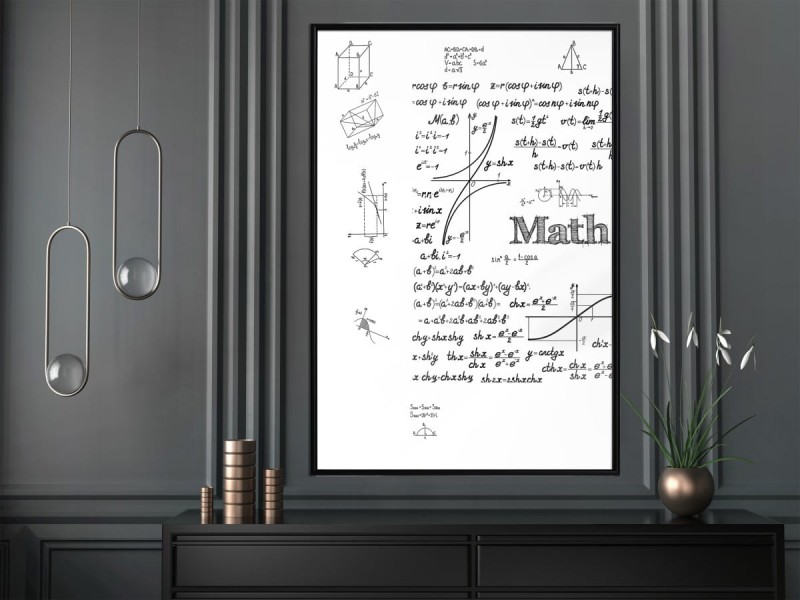 Plakat - Wzory matematyczne