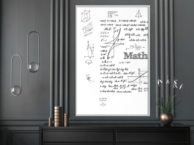 Plakat - Wzory matematyczne