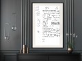 Plakat - Wzory matematyczne