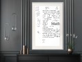 Plakat - Wzory matematyczne