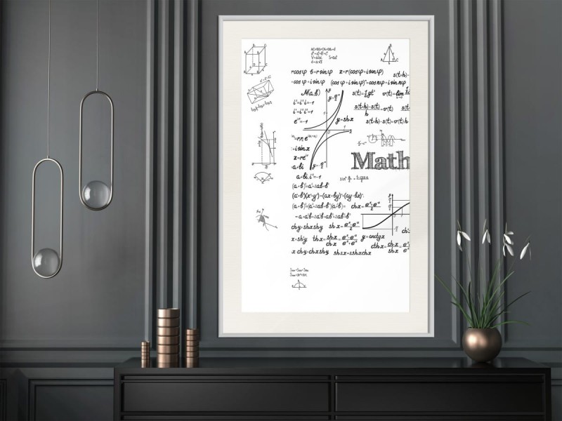 Plakat - Wzory matematyczne