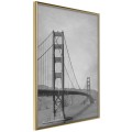 Plakat - Most w San Francisco II