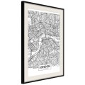 Plakat - Plan miasta: Londyn