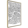 Plakat - Plan miasta: Londyn