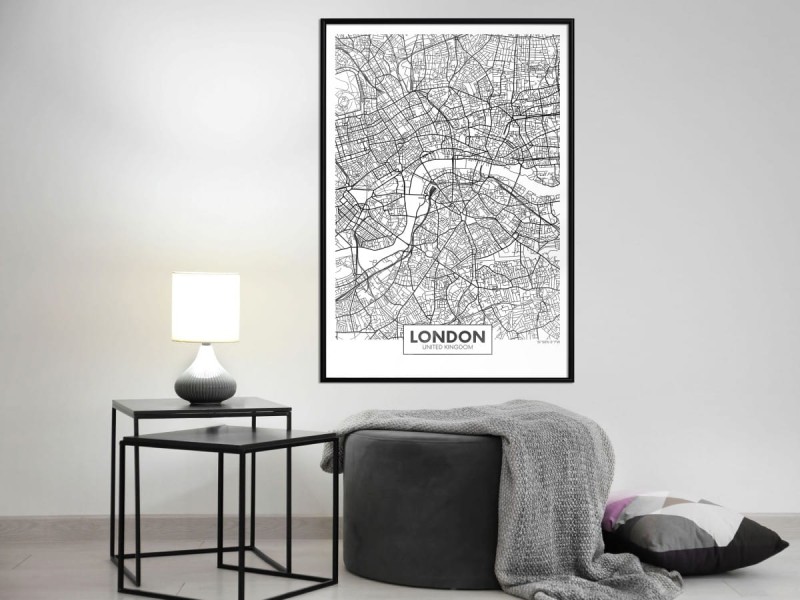 Plakat - Plan miasta: Londyn