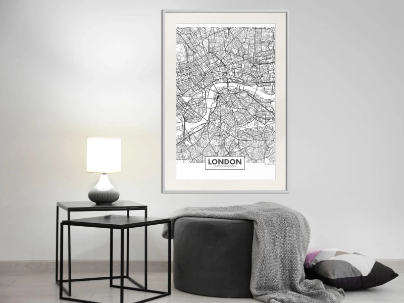 Plakat - Plan miasta: Londyn