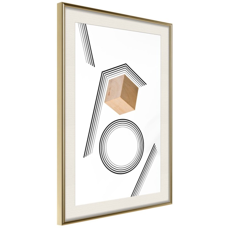 Plakat - Sześcian w pułapce
