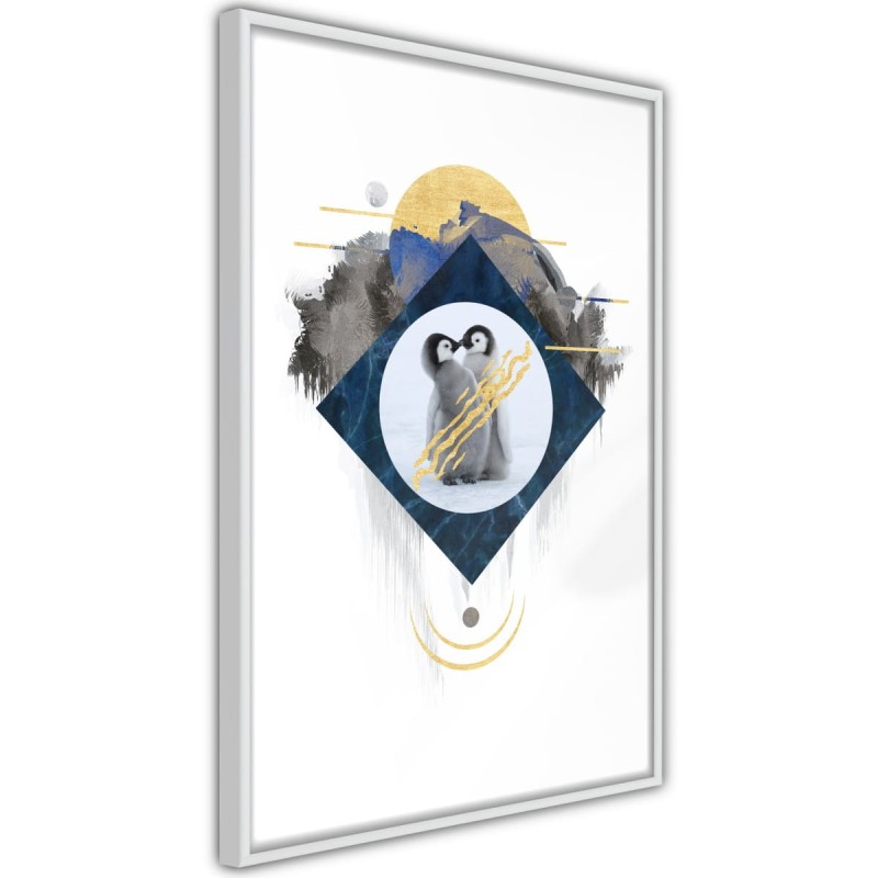Plakat - Małe pingwiny
