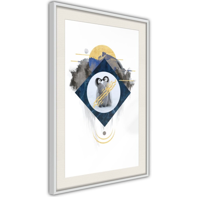 Plakat - Małe pingwiny
