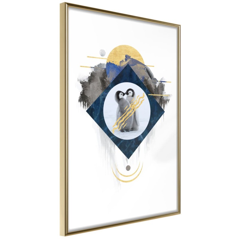 Plakat - Małe pingwiny