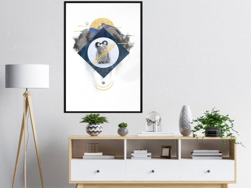 Plakat - Małe pingwiny