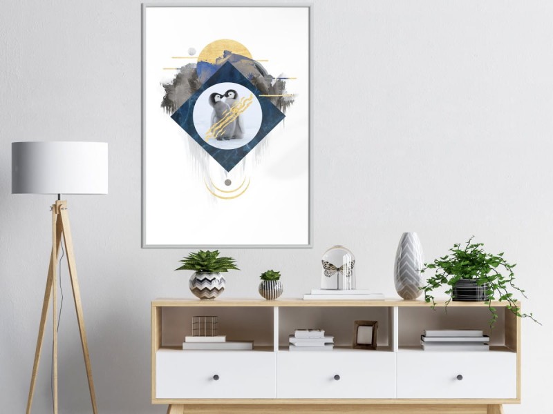 Plakat - Małe pingwiny