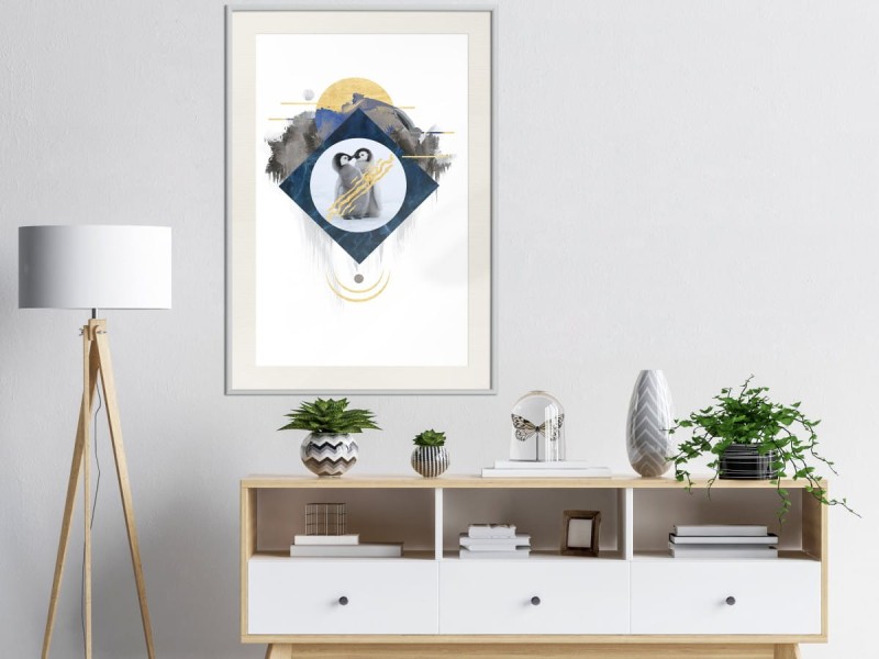 Plakat - Małe pingwiny