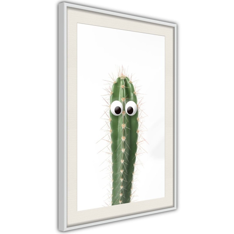 Plakat - Śmieszny kaktus I
