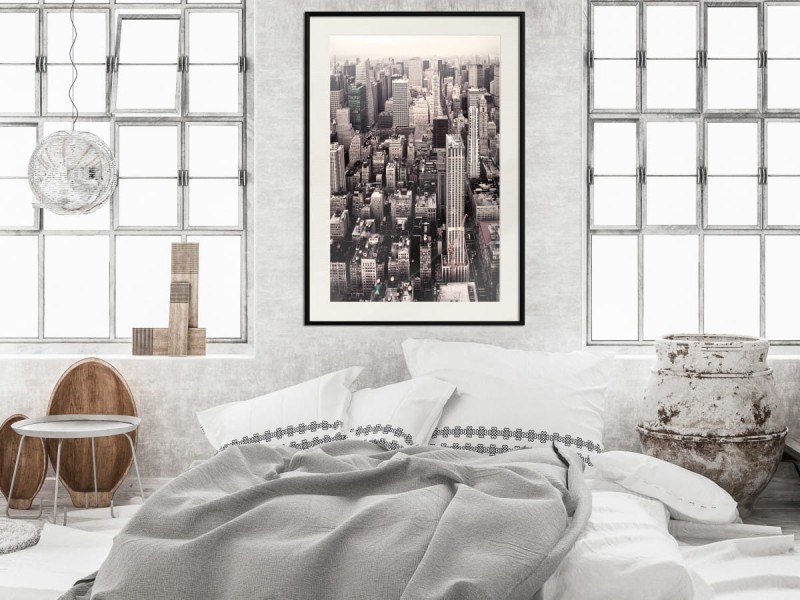 Plakat - Nowy Jork z lotu ptaka