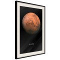 Plakat - Układ słoneczny: Mars