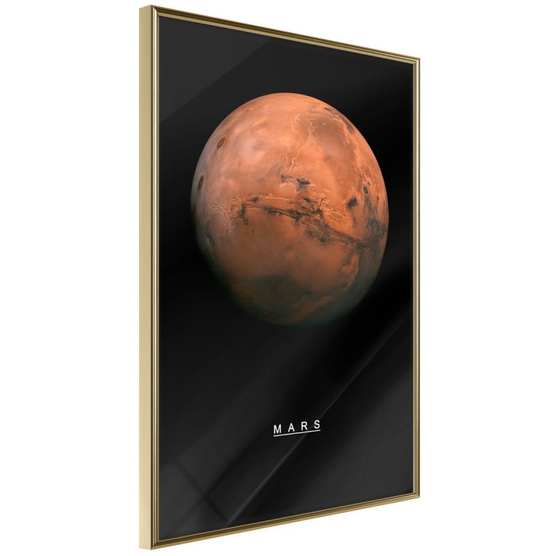 Plakat - Układ słoneczny: Mars