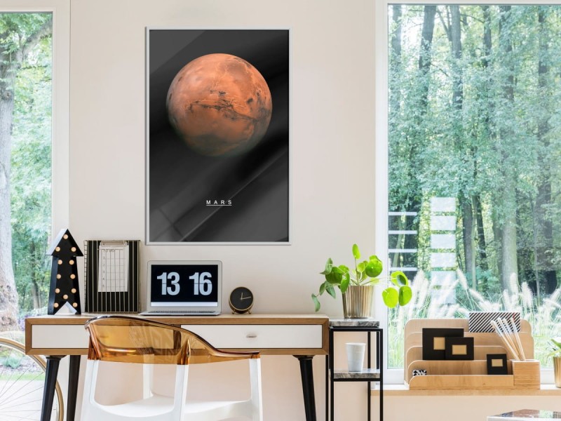 Plakat - Układ słoneczny: Mars