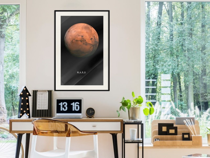 Plakat - Układ słoneczny: Mars