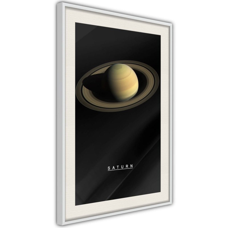 Plakat - Układ słoneczny: Saturn