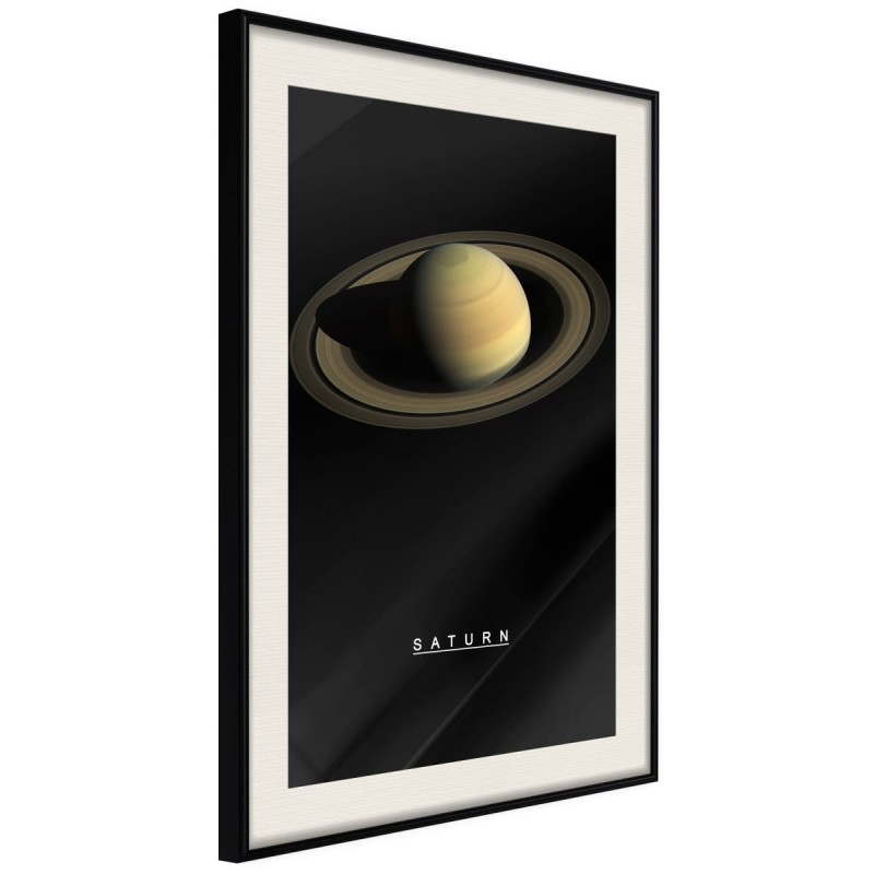Plakat - Układ słoneczny: Saturn