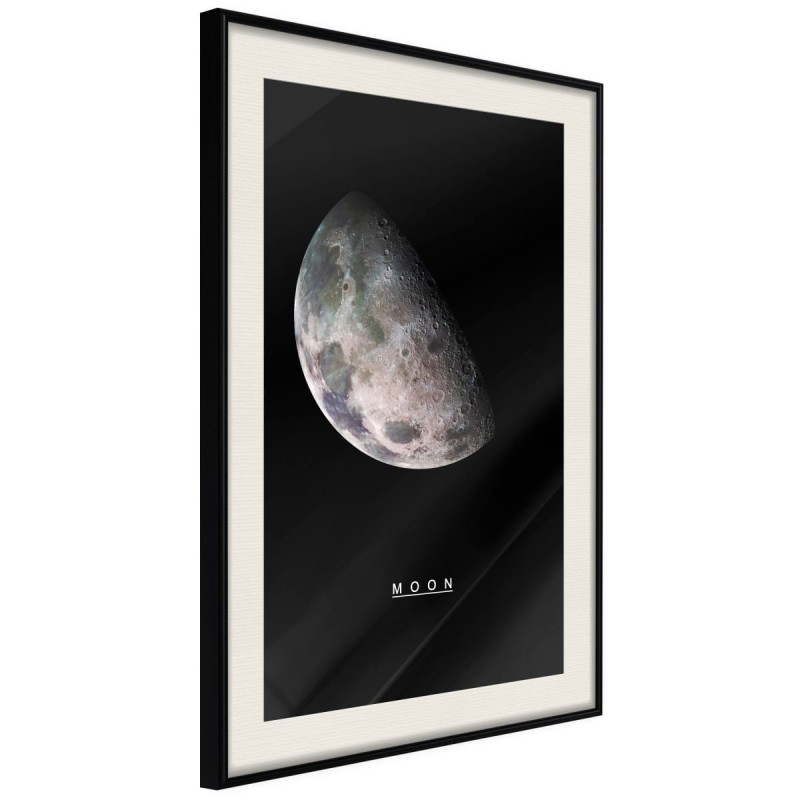 Plakat - Układ słoneczny: Księżyc