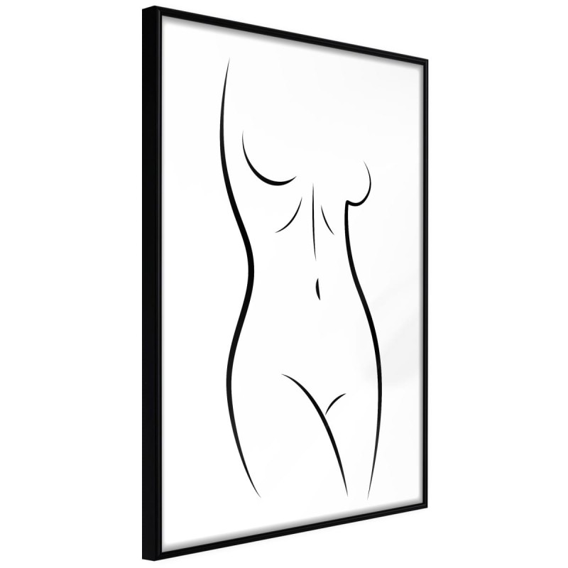 Plakat - Minimalistyczny akt