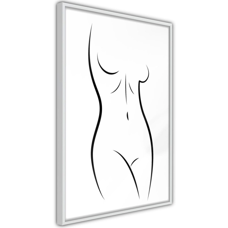 Plakat - Minimalistyczny akt