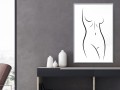 Plakat - Minimalistyczny akt