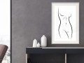 Plakat - Minimalistyczny akt