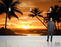 Fototapeta ZACHÓD SŁOŃCA NA PLAŻY 888