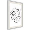 Plakat - Trzy litery