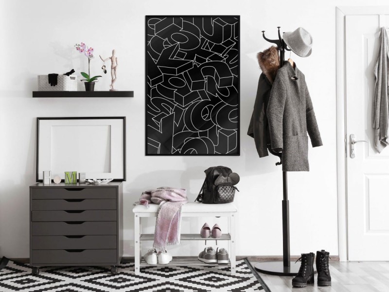 Plakat - Rozsypane litery