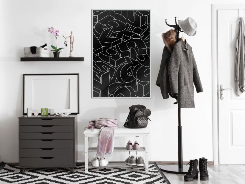 Plakat - Rozsypane litery
