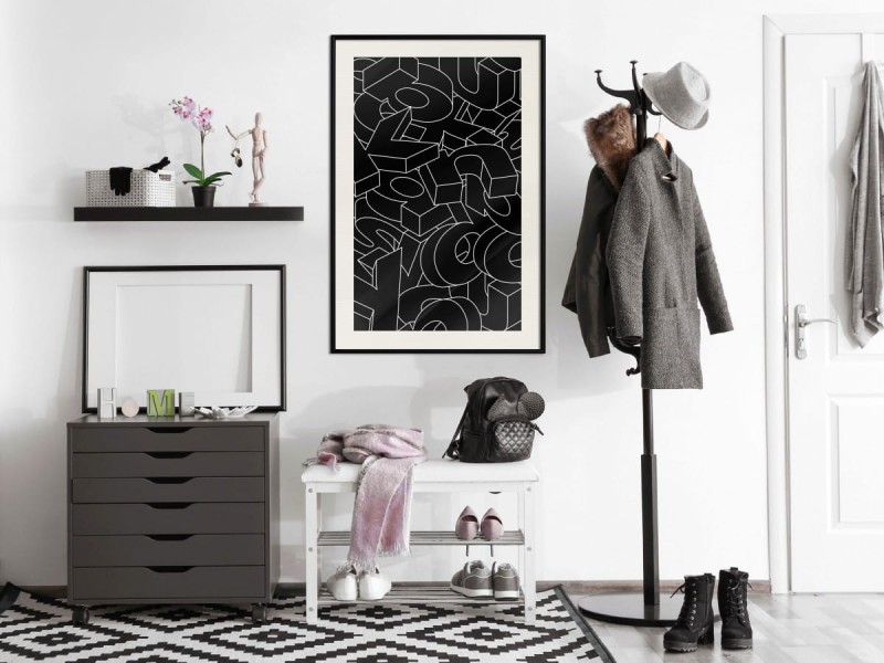 Plakat - Rozsypane litery